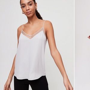 Aritzia babaton silk tank size small